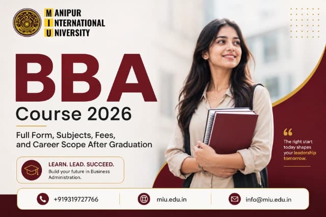 BBA Course 2026: Full Form, Subjects, Fees, and Career Scope After Graduation