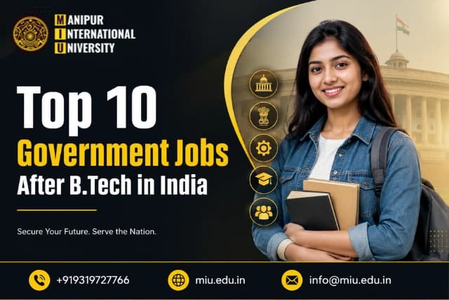 Top 10 Government Jobs After B.Tech in India 
