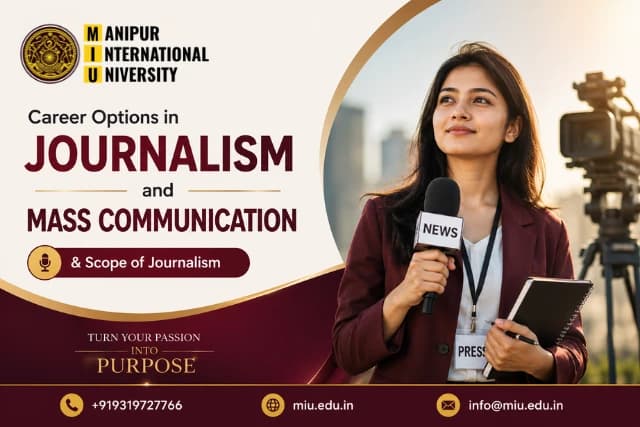 Career Options in Journalism & Mass Communication & Scope of Journalism 